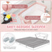 3-In-1 Adjustable Baby Bedside Bassinet with Mattress