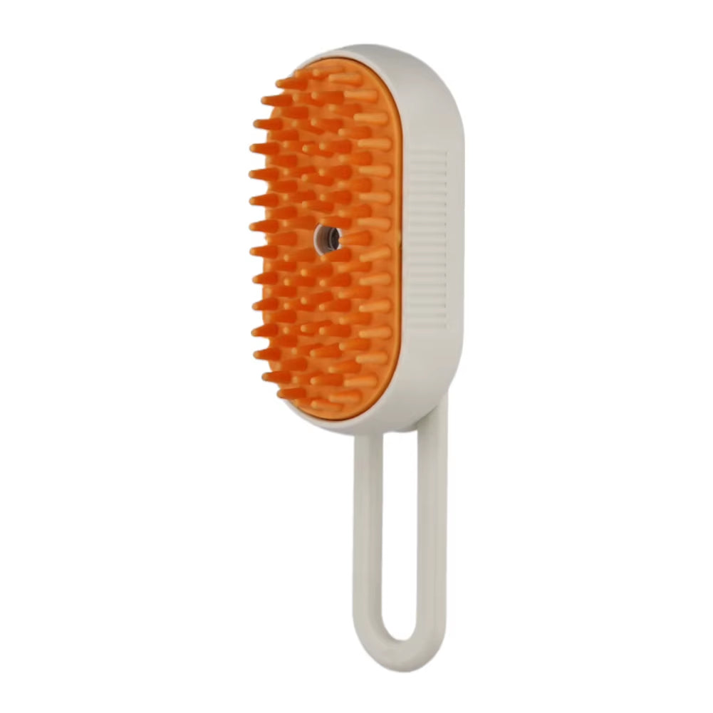 3-in-1 Electric Pet Cleaning Brush – USB Rechargeable Cat & Dog Grooming Comb with Steam Spray