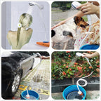 SEDOL Portable Electric Camping Shower | High-Power 4800mAh Rechargeable Battery with 90-Min Runtime | Dual-Speed Flow Control with Shut-Off Valve & IPX7 Waterproof Pump for Pet Bathing Festivals and Hiking