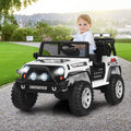 SEDOL 2-Seater Kids Ride-On Truck 12V Battery Powered Electric Car with Parental Remote Control Spring Suspension Rocking Mode and Bluetooth/USB Audio – 50kg Capacity