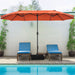 4.5m Double-Sided Outdoor Garden Parasol