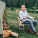 Camping Lounge Chair with Detachable Footrest