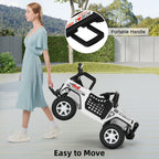 SEDOL 2-Seater Kids Ride-On Truck 12V Battery Powered Electric Car with Parental Remote Control Spring Suspension Rocking Mode and Bluetooth/USB Audio – 50kg Capacity