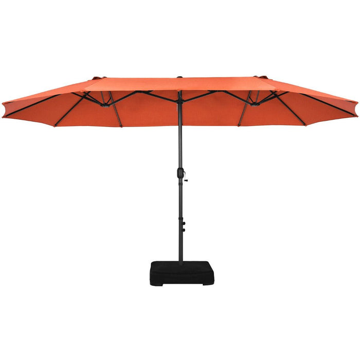 4.5m Double-Sided Outdoor Garden Parasol