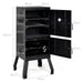 2-Layer Vertical Charcoal Smoker Oven