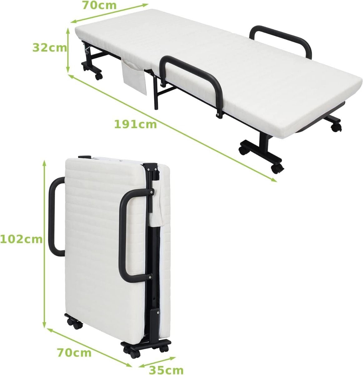 Folding Sofa Bed with Mattress
