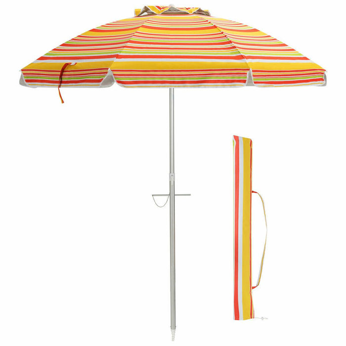 2m Patio Tilting Parasol with UPF 50+ UV Protection