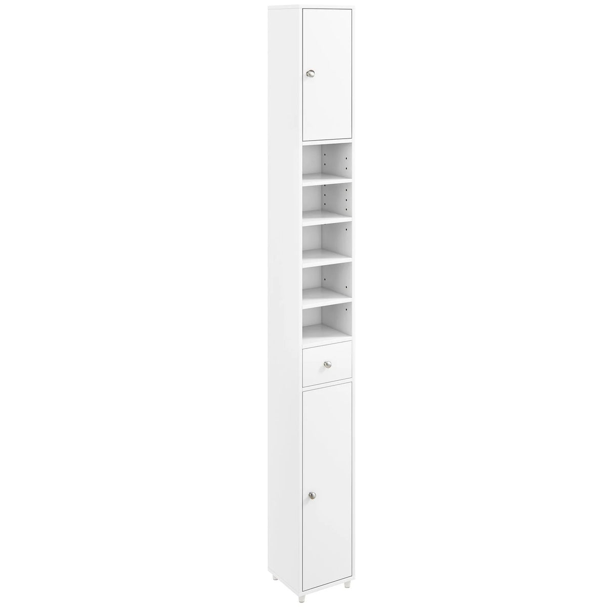 180CM Tall Freestanding Bathroom Cabinet with 2 Doors and 1 Drawer