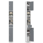 180CM Tall Freestanding Bathroom Cabinet with 2 Doors and 1 Drawer
