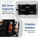 Heavy Duty Camping Garden Cart with Adjustable Handle and Drink Holders