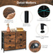 Dresser with 6 Foldable Fabric Drawers Living Room Bedroom
