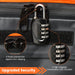 Waterproof Rooftop Luggage Bag with Non-Slip Mat and 6 Door Hooks