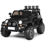 SEDOL 2-Seater 12V Electric Kids Ride-On Truck with Dual Storage Compartments Parental Remote Control High-Capacity 7Ah Battery and All-Terrain Spring Suspension – 50kg Limit