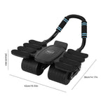 SEDOL Abdominal Roller Wheel with Elbow Support Automatic Rebound Core Workout Equipment for Home Gym Fitness Strength Training Abdominal Exercise Machine