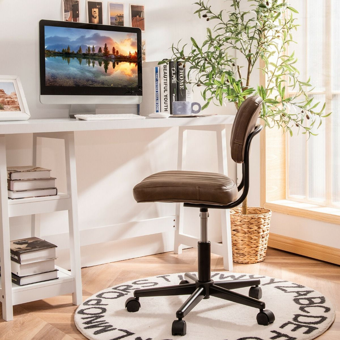 Adjustable Ergonomic Leisure Chair with PU Leather