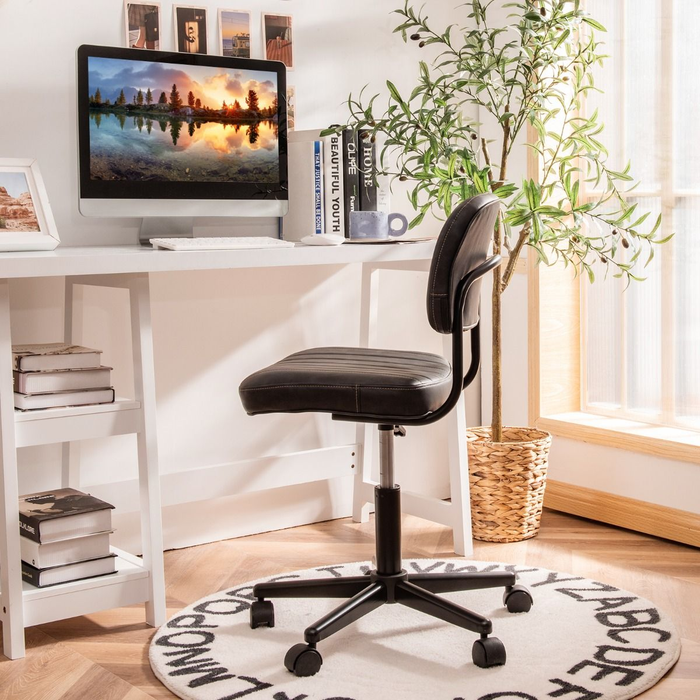 Adjustable Ergonomic Leisure Chair with PU Leather
