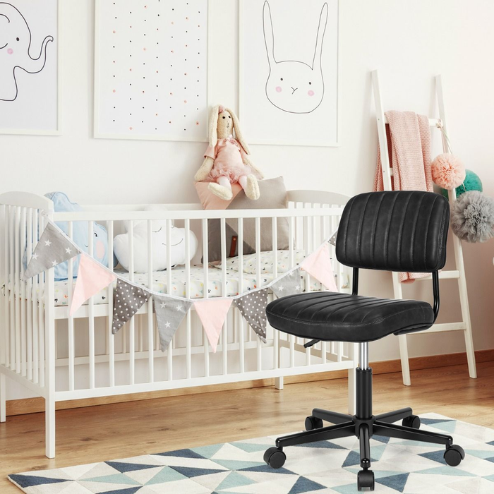 Adjustable Ergonomic Leisure Chair with PU Leather