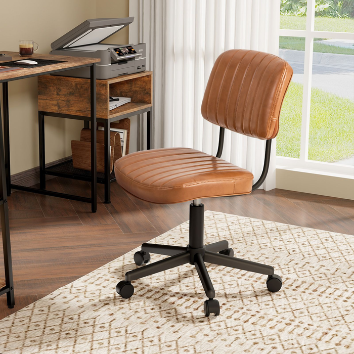 Adjustable Ergonomic Leisure Chair with PU Leather