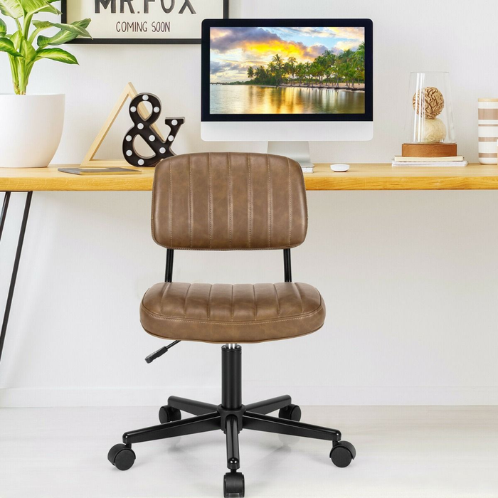 Adjustable Ergonomic Leisure Chair with PU Leather