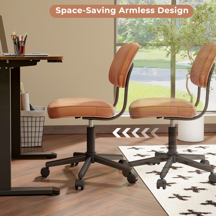 Adjustable Ergonomic Leisure Chair with PU Leather