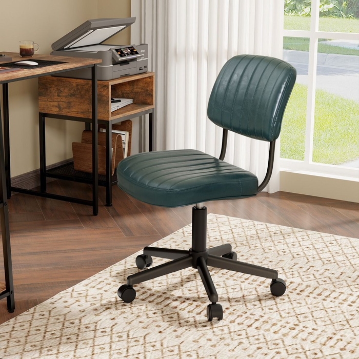 Adjustable Ergonomic Leisure Chair with PU Leather