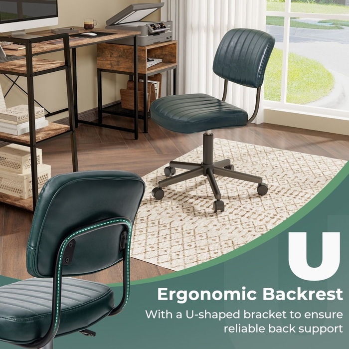 Adjustable Ergonomic Leisure Chair with PU Leather
