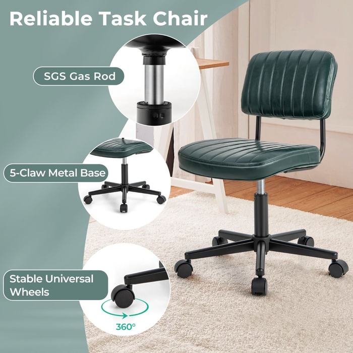 Adjustable Ergonomic Leisure Chair with PU Leather