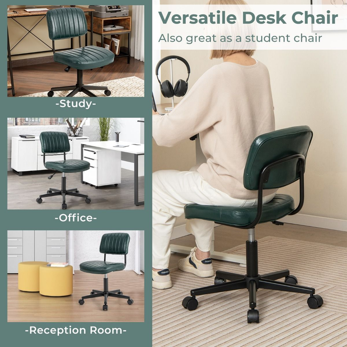 Adjustable Ergonomic Leisure Chair with PU Leather