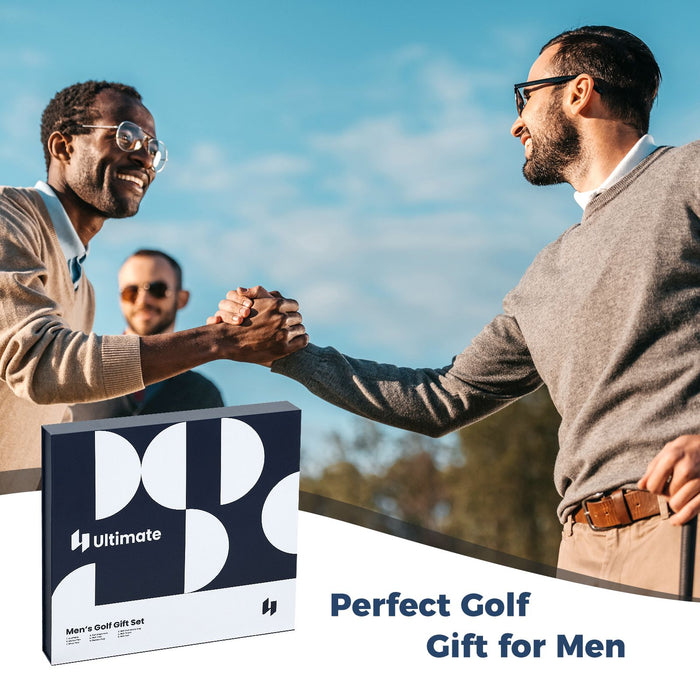 Father's Day Golf Accessories Gift Set - Hi-End Golf Gift Box for Dad