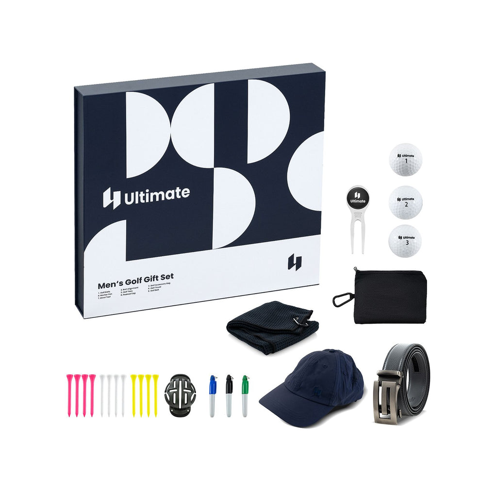Father's Day Golf Accessories Gift Set - Hi-End Golf Gift Box for Dad