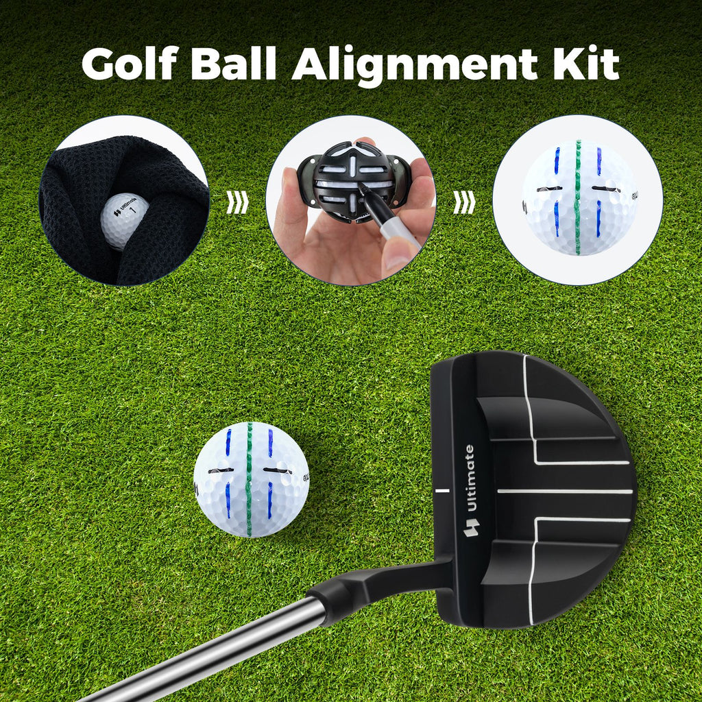 Father's Day Golf Accessories Gift Set - Hi-End Golf Gift Box for Dad