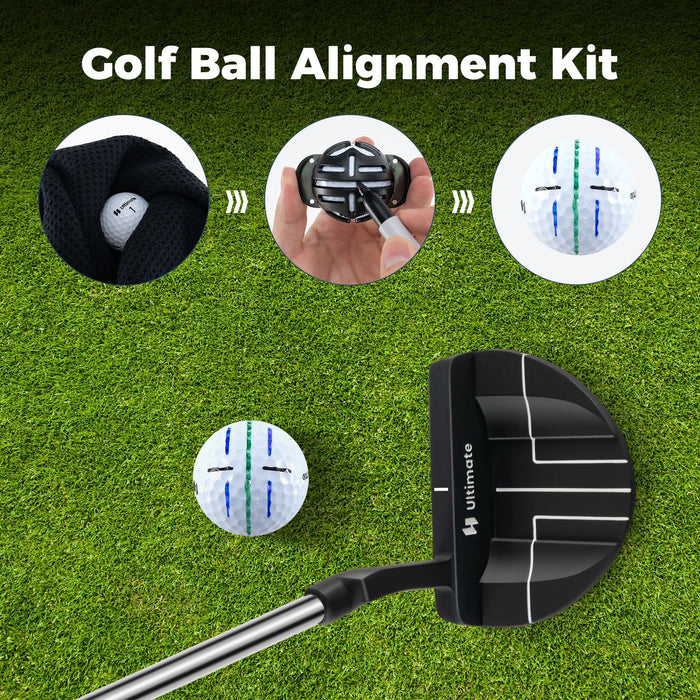 Father's Day Golf Accessories Gift Set - Hi-End Golf Gift Box for Dad