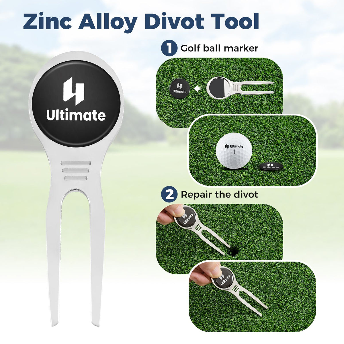 Father's Day Golf Accessories Gift Set - Hi-End Golf Gift Box for Dad