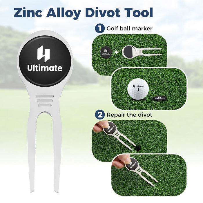 Father's Day Golf Accessories Gift Set - Hi-End Golf Gift Box for Dad