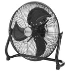 SEDOL 12" Chrome Floor Fan with 3 Speed Settings and Tilting Head Feature