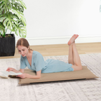 Folding Floor Chair with Reclining Function and 6 Adjustable Positions