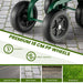 Rolling Garden Work Seat – Height Adjustable 360° Swivel Chair with Wheels & Tool Tray