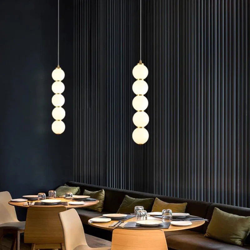 Stacked Balls Pendant Light