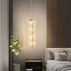 Crystal Diamond Pendant Light