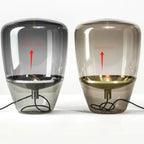 Czech Glass Balloon Table Lamp