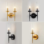 Fluted Glass Wall Light