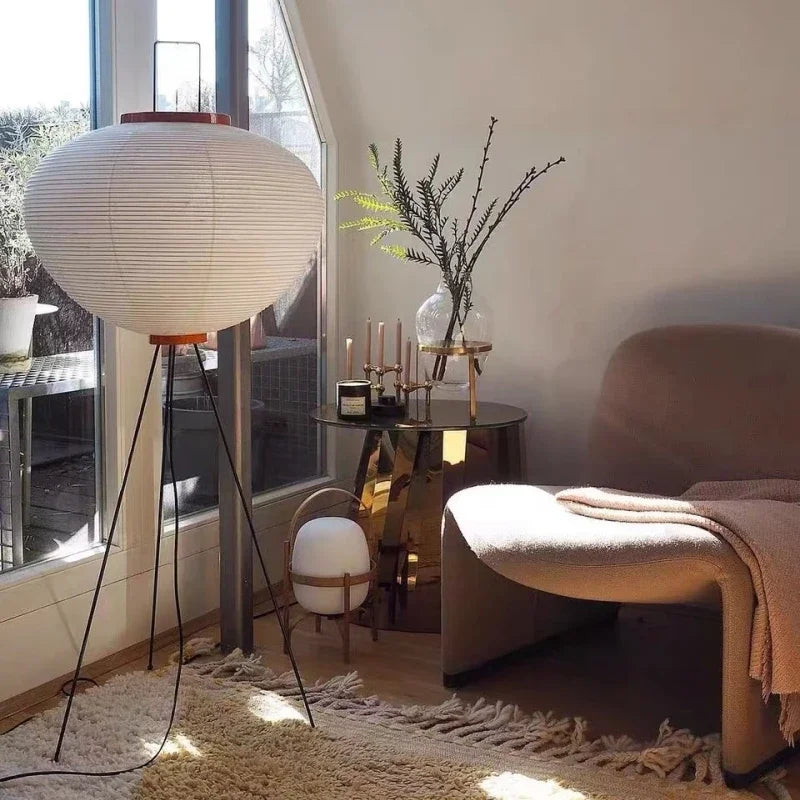 Noguchi Akari Rice Paper Floor Lamp