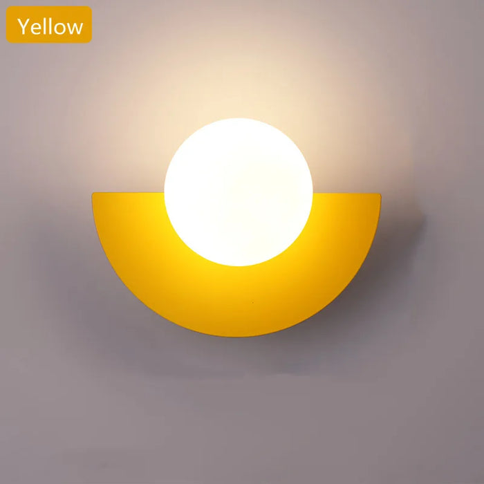 Nordic Glass Ball Wall Lamp