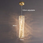 Crystal Cube Wall Sconce