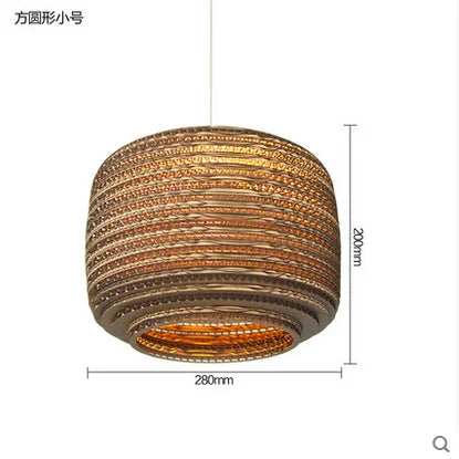 Southeast Asian Silkworm Pendant Lamp
