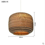 Southeast Asian Silkworm Pendant Lamp