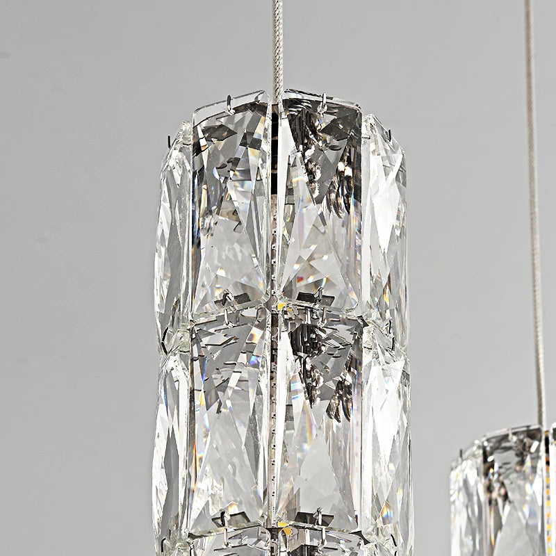Crystal Diamond Pendant Light