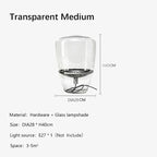 Czech Glass Balloon Table Lamp