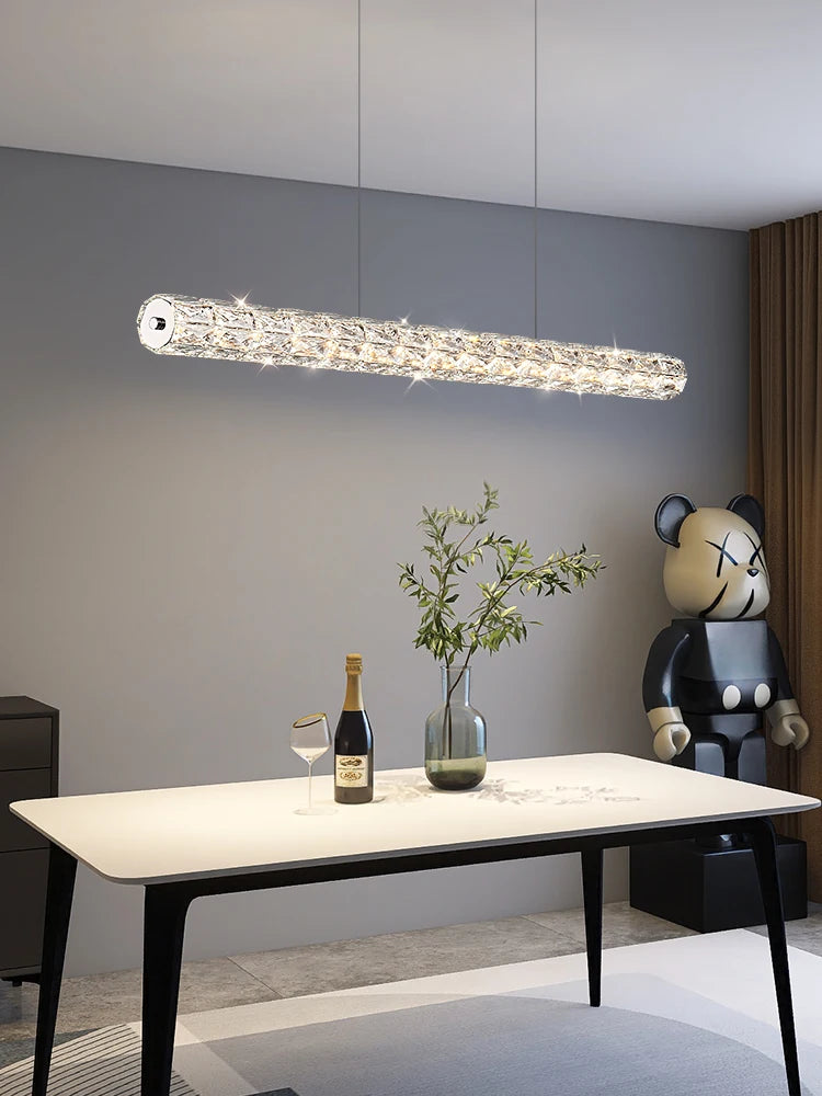 Italian Crystal Pendant Light