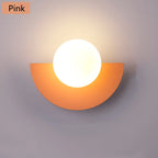 Nordic Glass Ball Wall Lamp